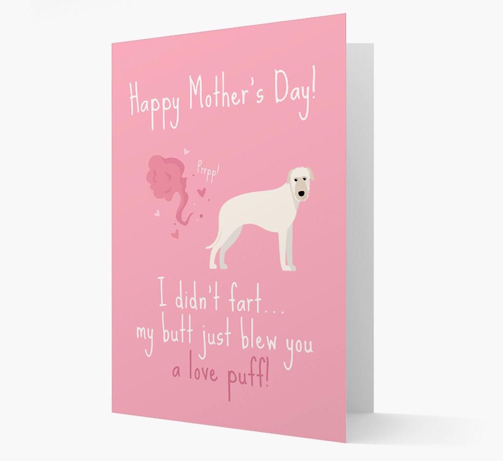 'Love Puff' - Personalized {breedFullName} Card