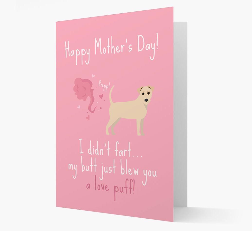 'Love Puff' - Personalized {breedFullName} Card