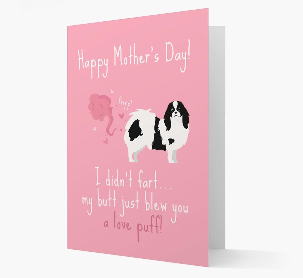 'Love Puff' - Personalized {breedFullName} Card