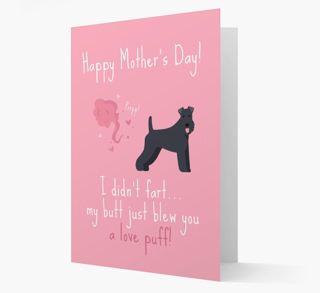 'Love Puff' - Personalized {breedFullName} Card