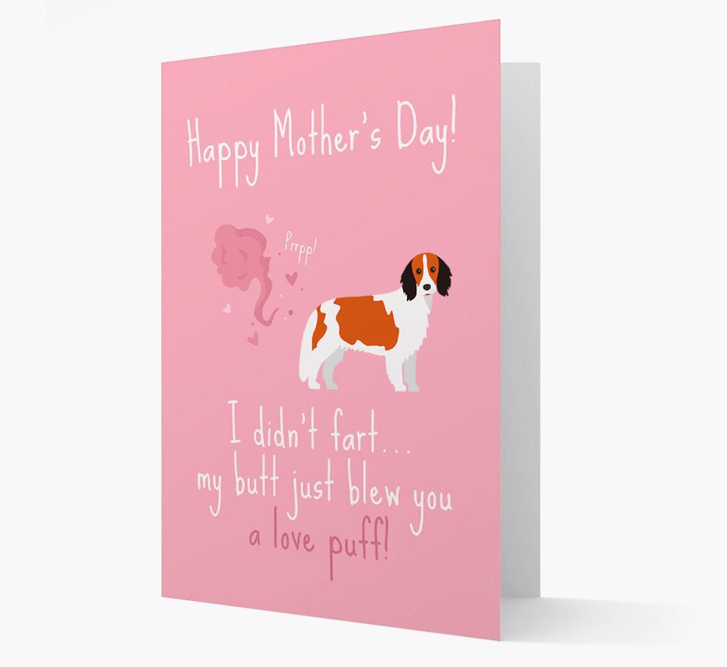 'Love Puff' - Personalized {breedFullName} Card