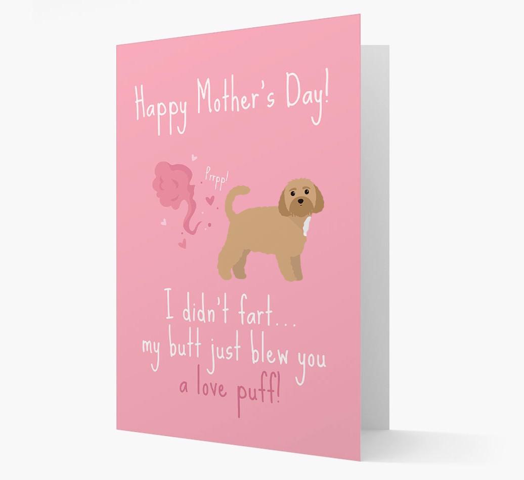 'Love Puff' - Personalized {breedFullName} Card