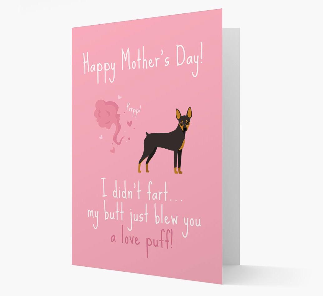 'Love Puff' - Personalized {breedFullName} Card