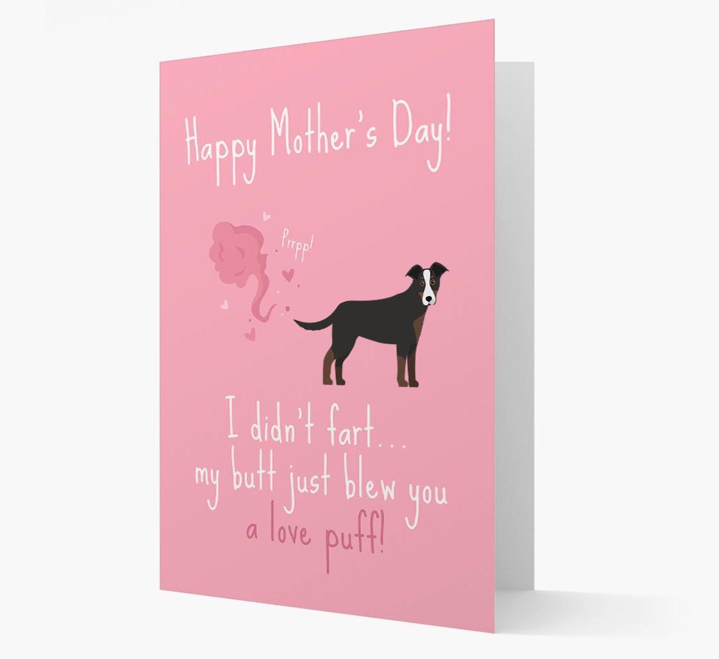 'Love Puff' - Personalized {breedFullName} Card