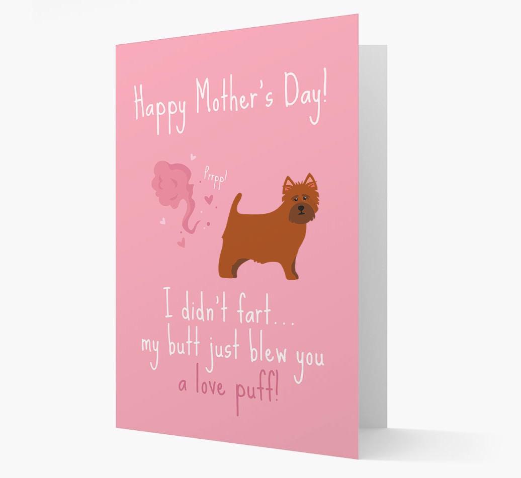 'Love Puff' - Personalized {breedFullName} Card