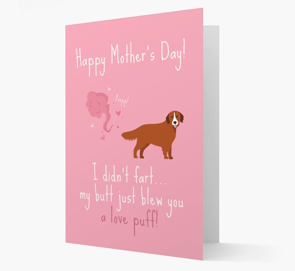 'Love Puff' - Personalized {breedFullName} Card