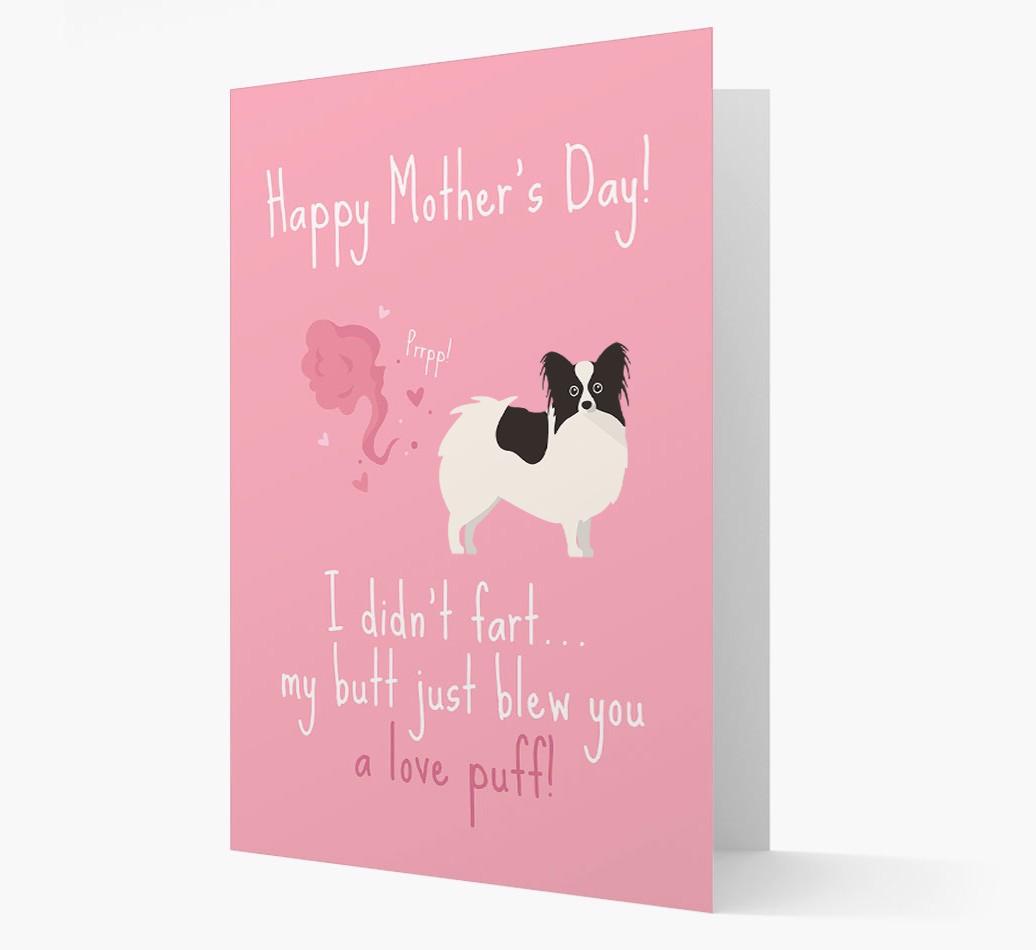 'Love Puff' - Personalized {breedFullName} Card