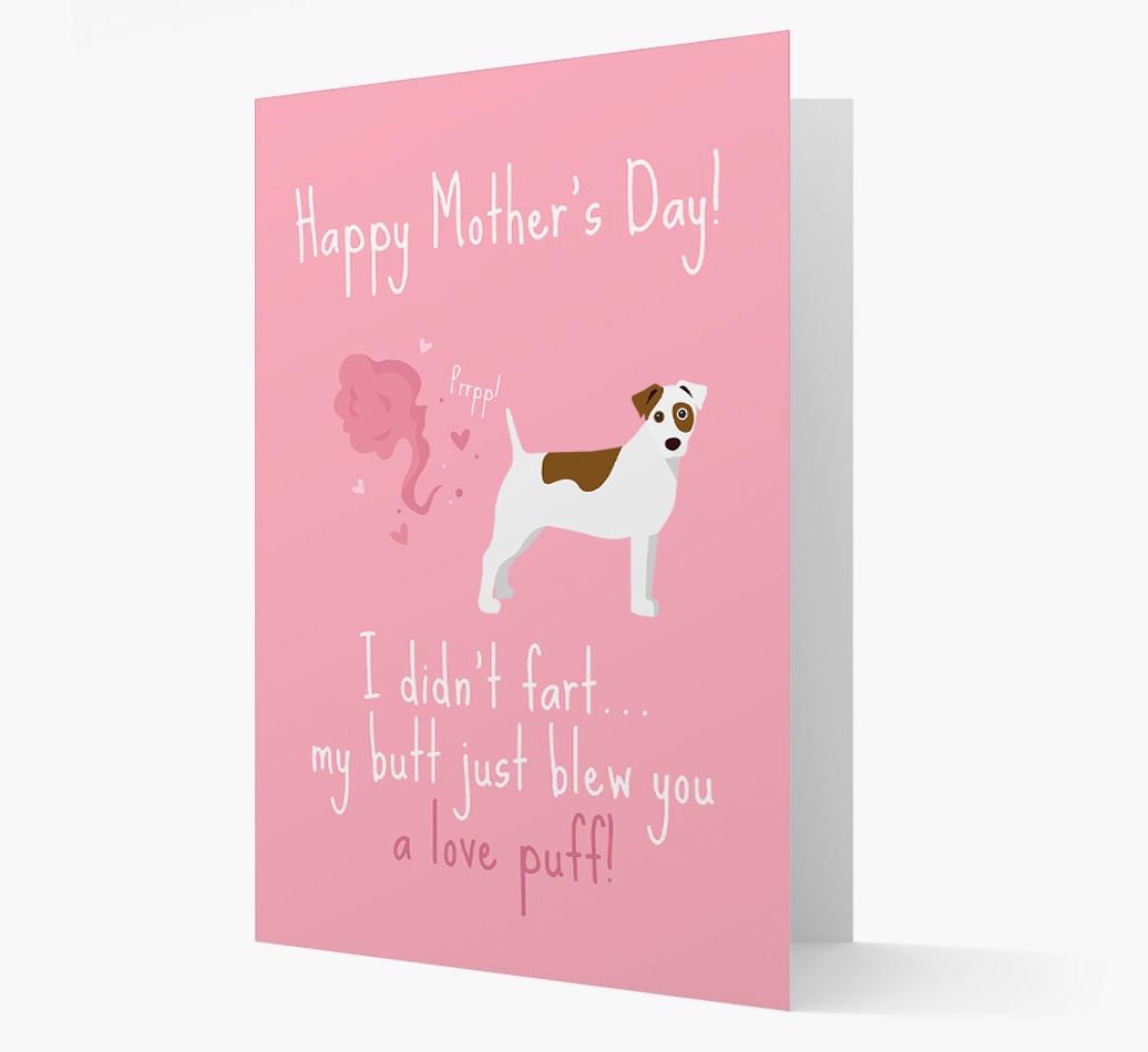 'Love Puff' - Personalized {breedFullName} Card