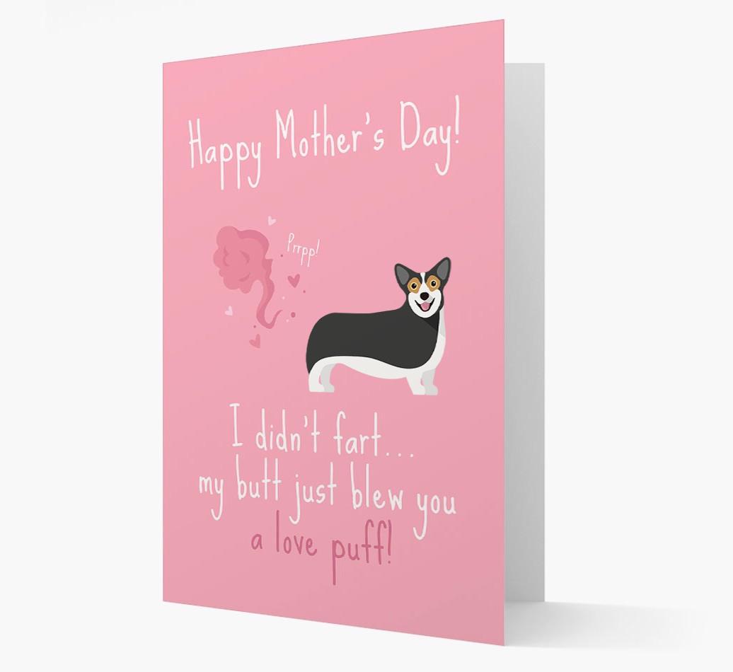 'Love Puff' - Personalized {breedFullName} Card