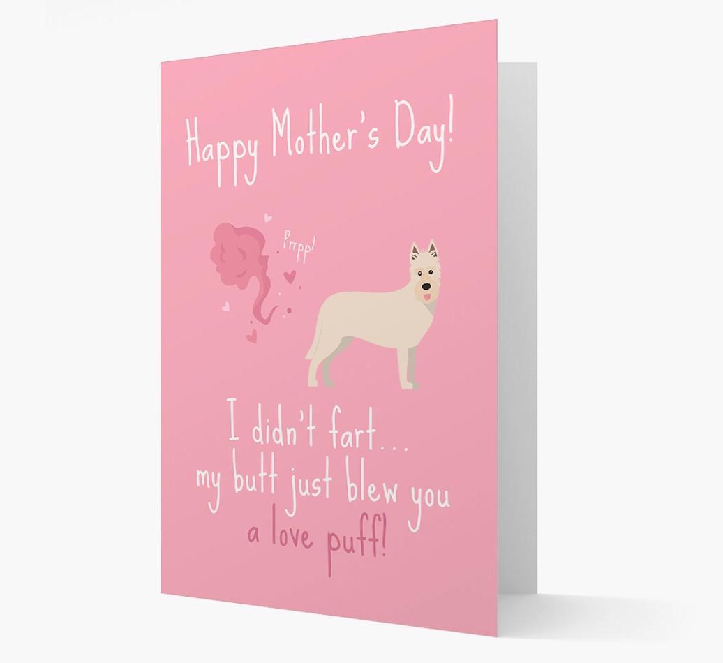 'Love Puff' - Personalized {breedFullName} Card