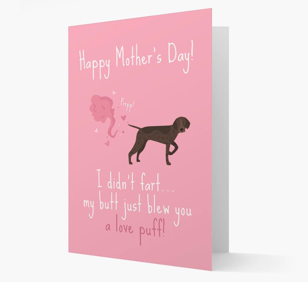 'Love Puff' - Personalized {breedFullName} Card