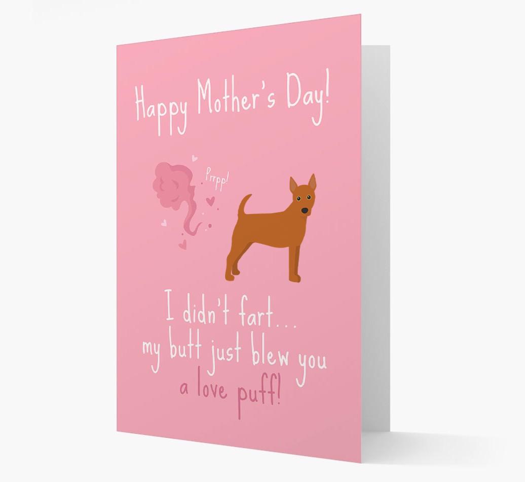 'Love Puff' - Personalized {breedFullName} Card