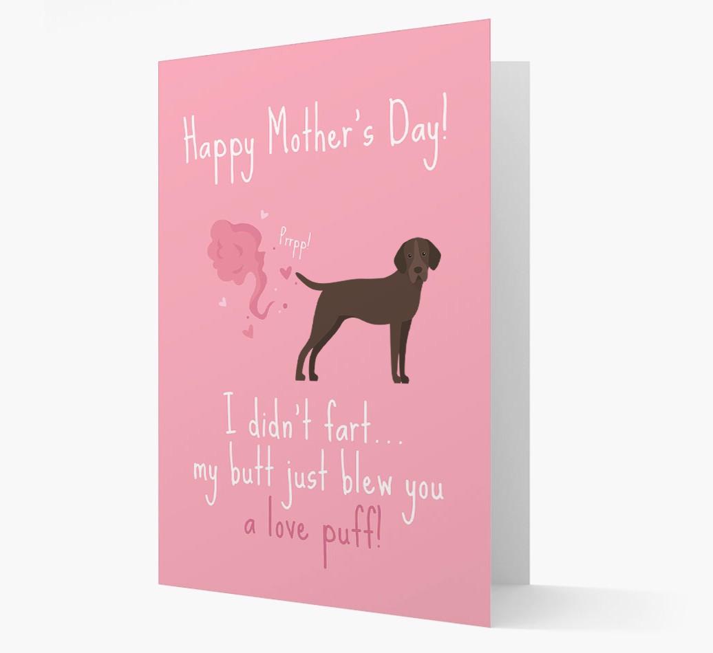 'Love Puff' - Personalized {breedFullName} Card