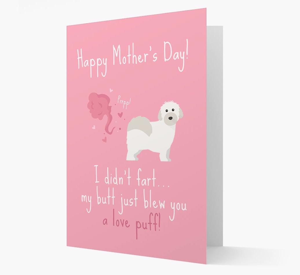 'Love Puff' - Personalized {breedFullName} Card