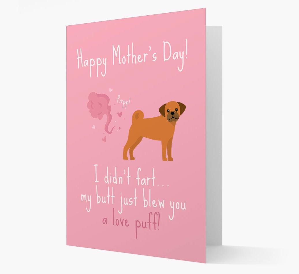 'Love Puff' - Personalized {breedFullName} Card
