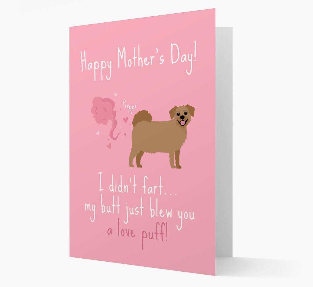 'Love Puff' - Personalized {breedFullName} Card