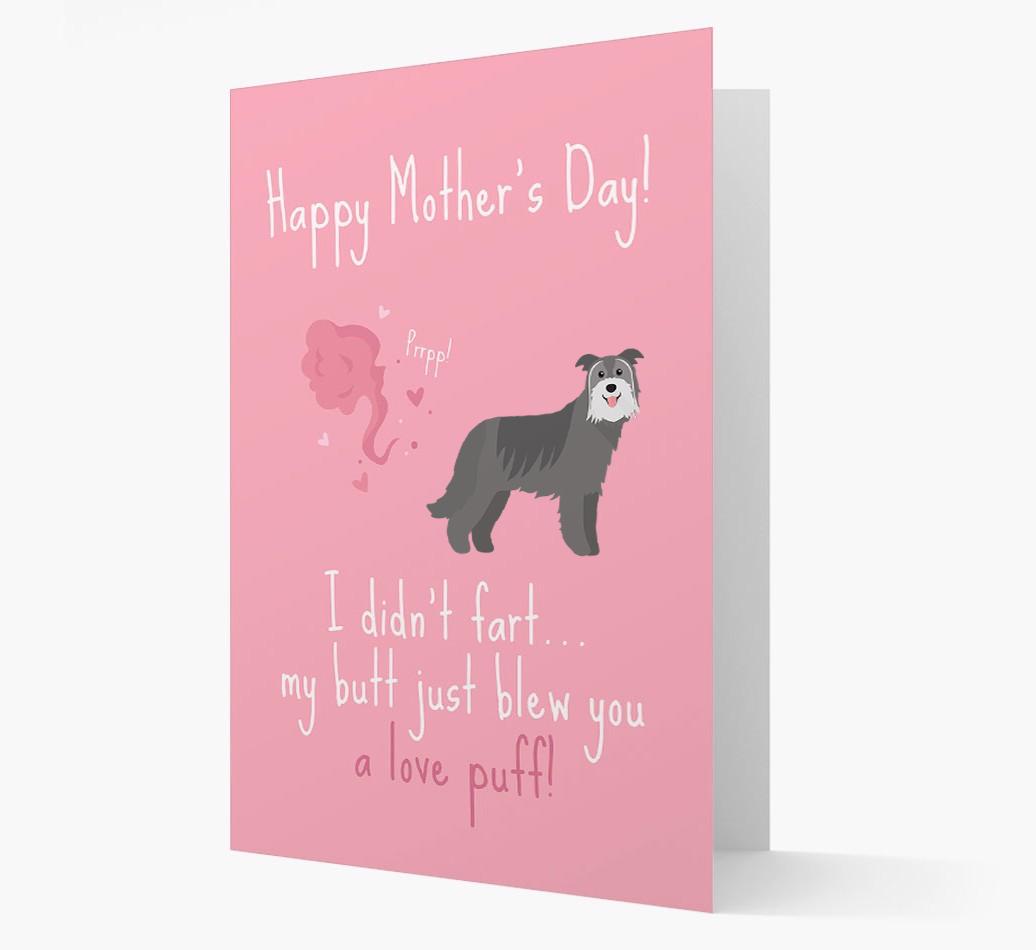 'Love Puff' - Personalized {breedFullName} Card