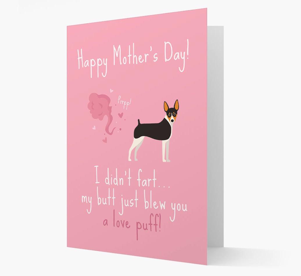 'Love Puff' - Personalized {breedFullName} Card