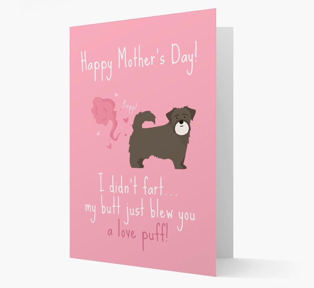 'Love Puff' - Personalized {breedFullName} Card