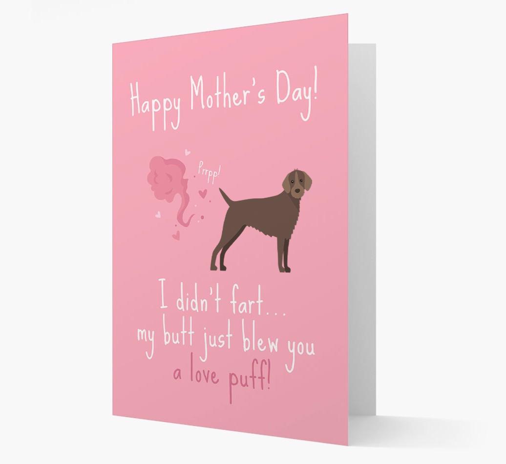 'Love Puff' - Personalized {breedFullName} Card