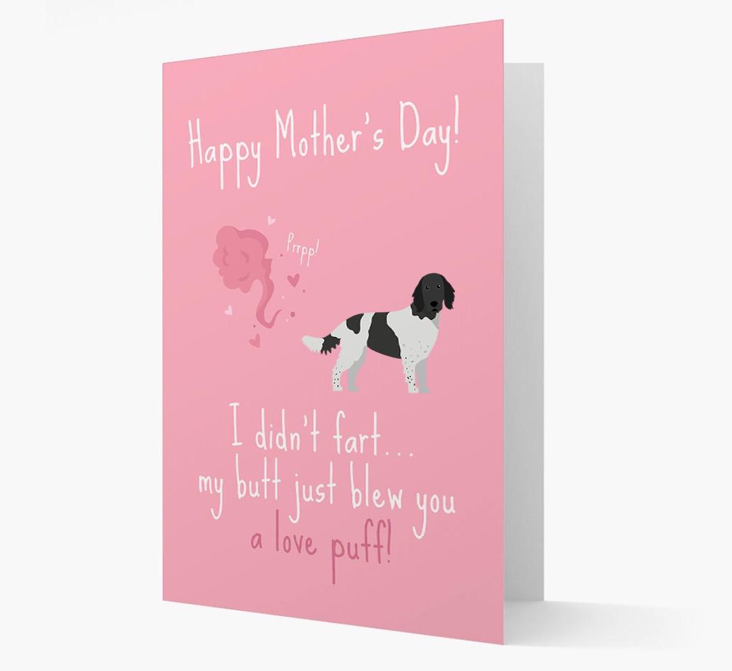 'Love Puff' - Personalized {breedFullName} Card