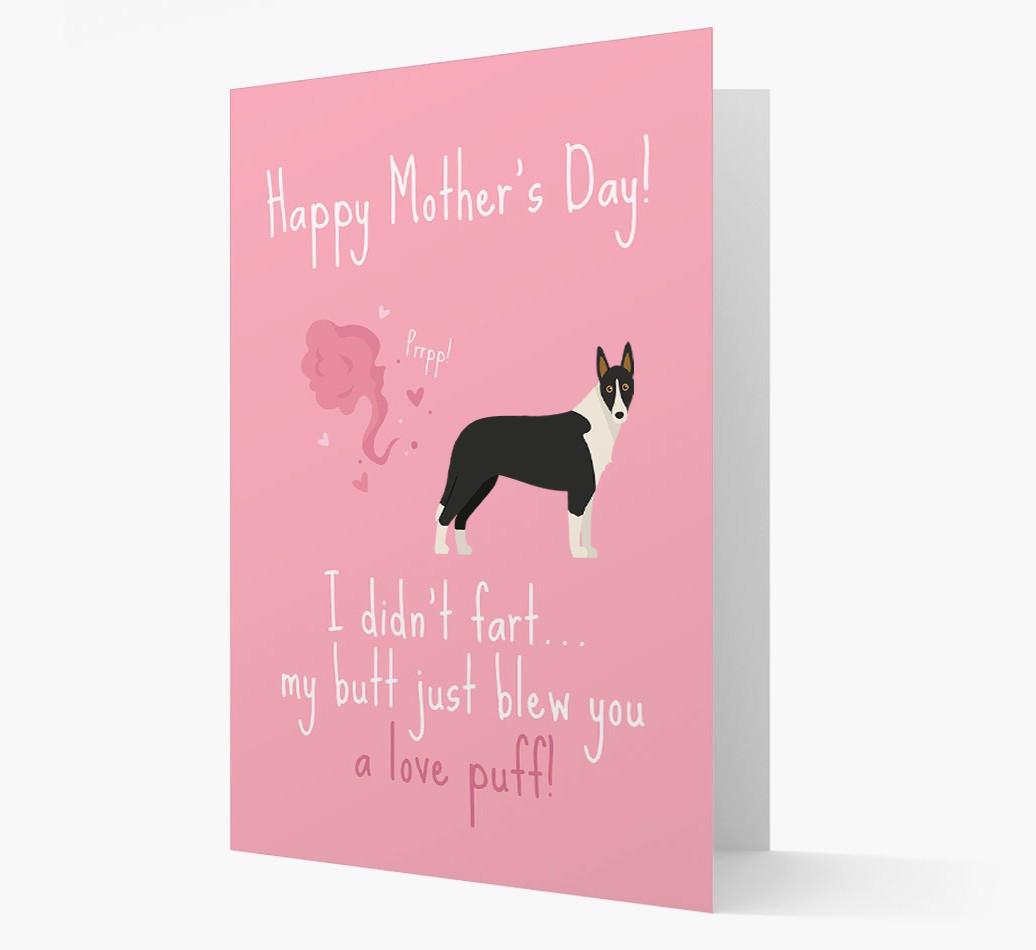 'Love Puff' - Personalized {breedFullName} Card