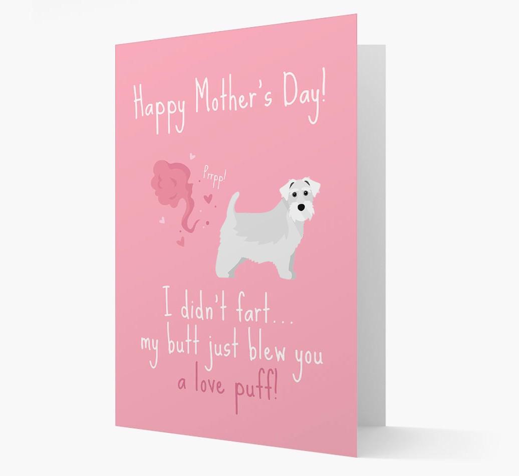 'Love Puff' - Personalized {breedFullName} Card