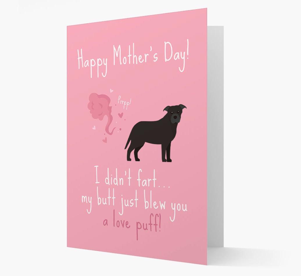 'Love Puff' - Personalized {breedFullName} Card