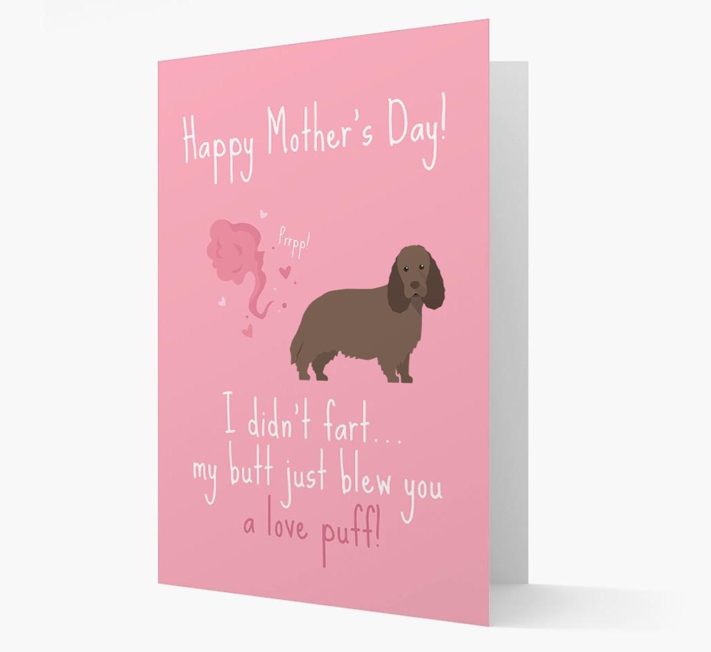 'Love Puff' - Personalized {breedFullName} Card