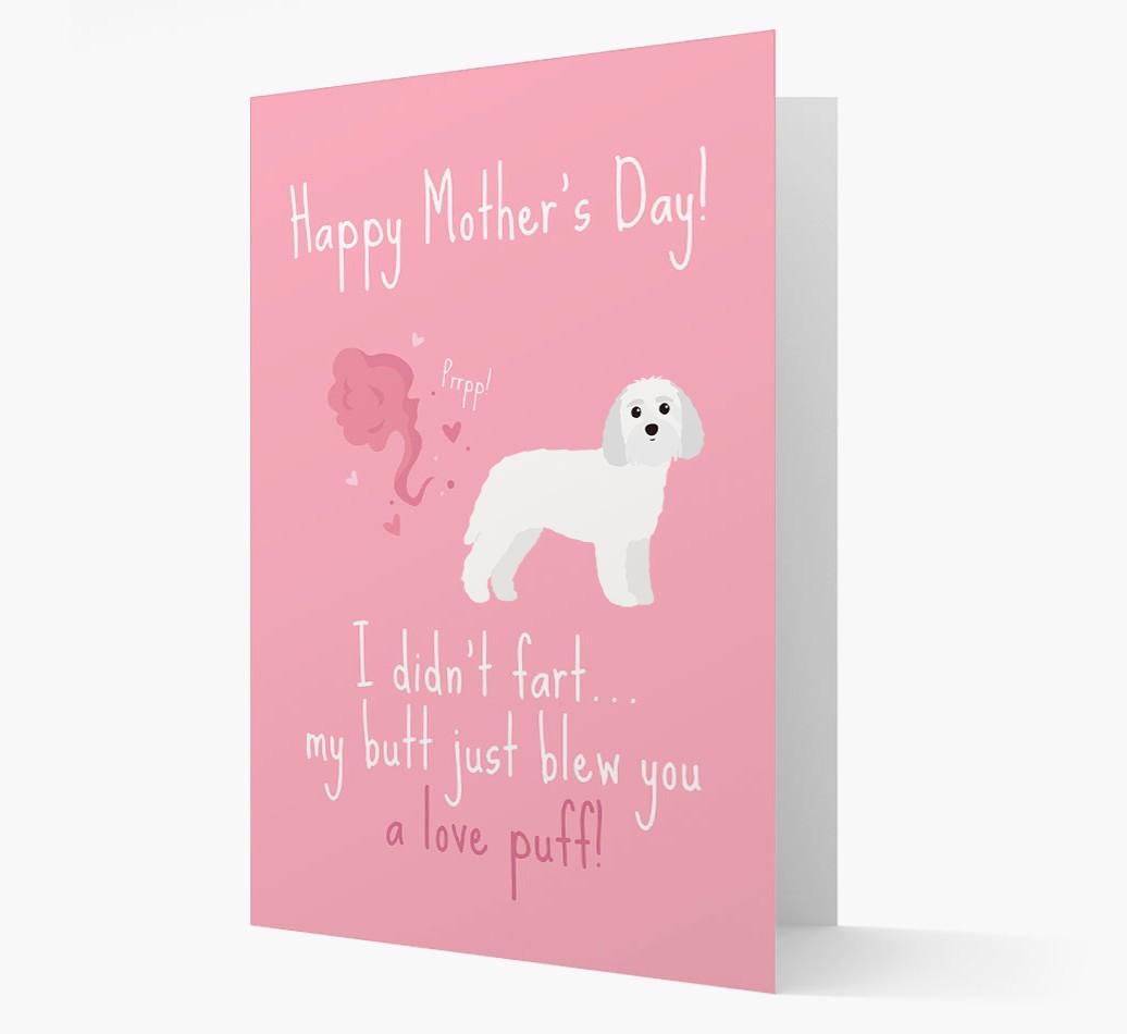 'Love Puff' - Personalized {breedFullName} Card