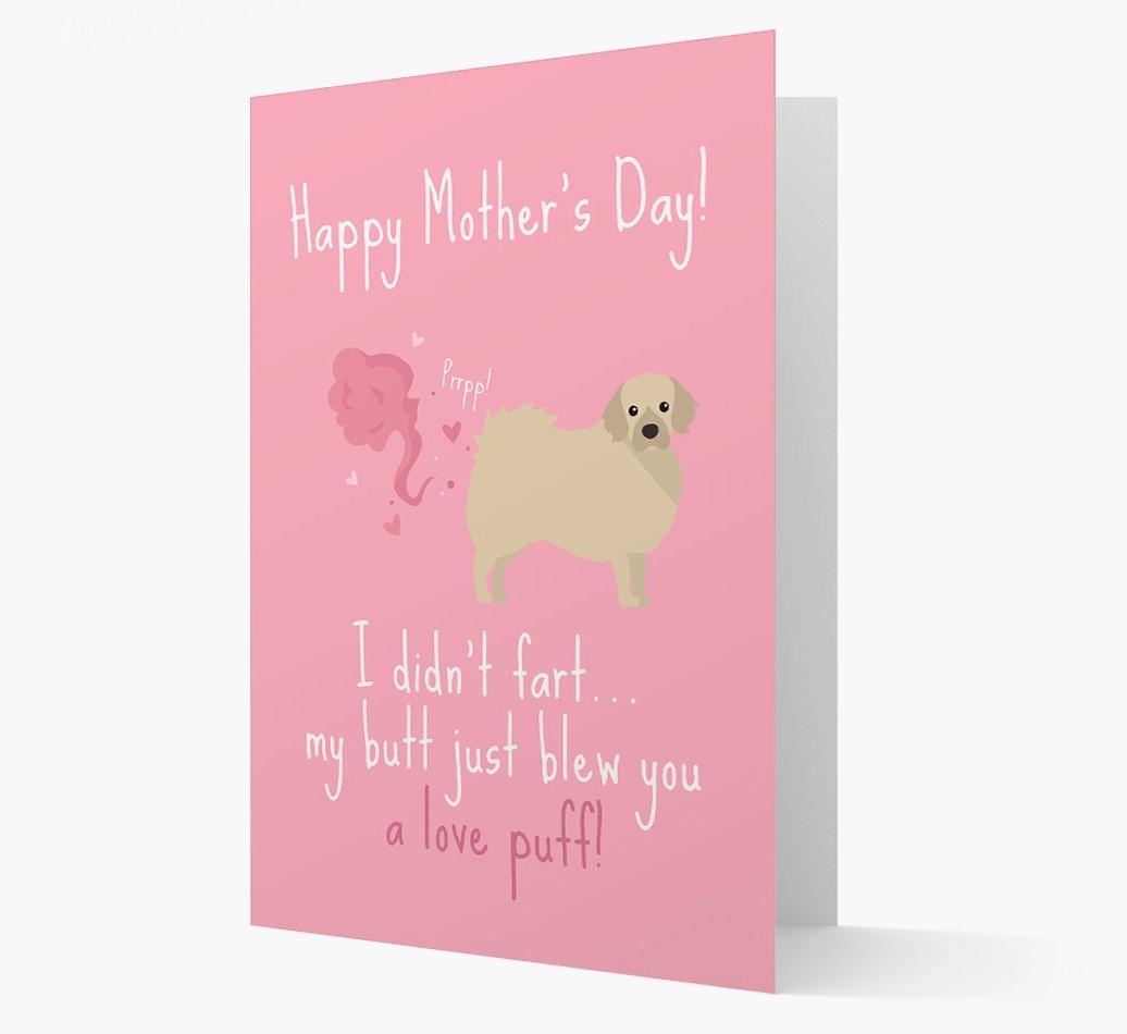 'Love Puff' - Personalized {breedFullName} Card