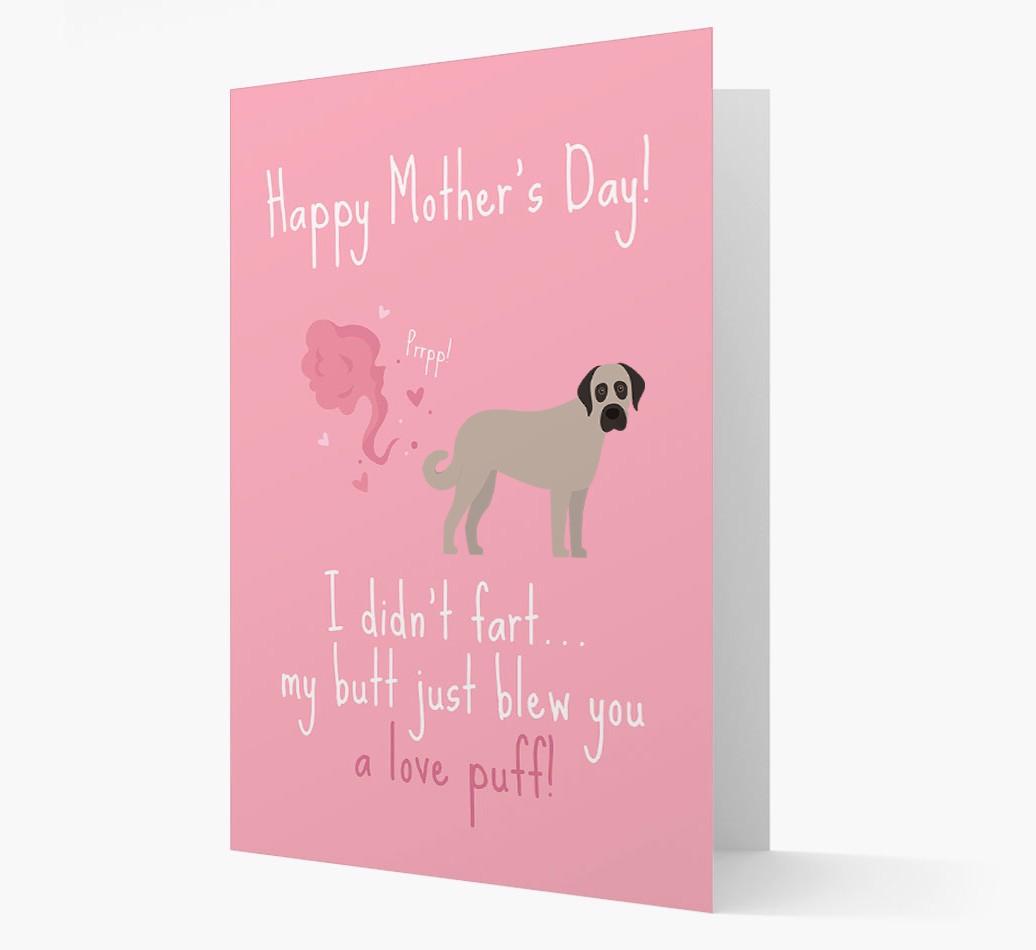 'Love Puff' - Personalized {breedFullName} Card