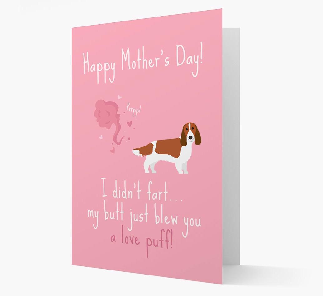 'Love Puff' - Personalized {breedFullName} Card