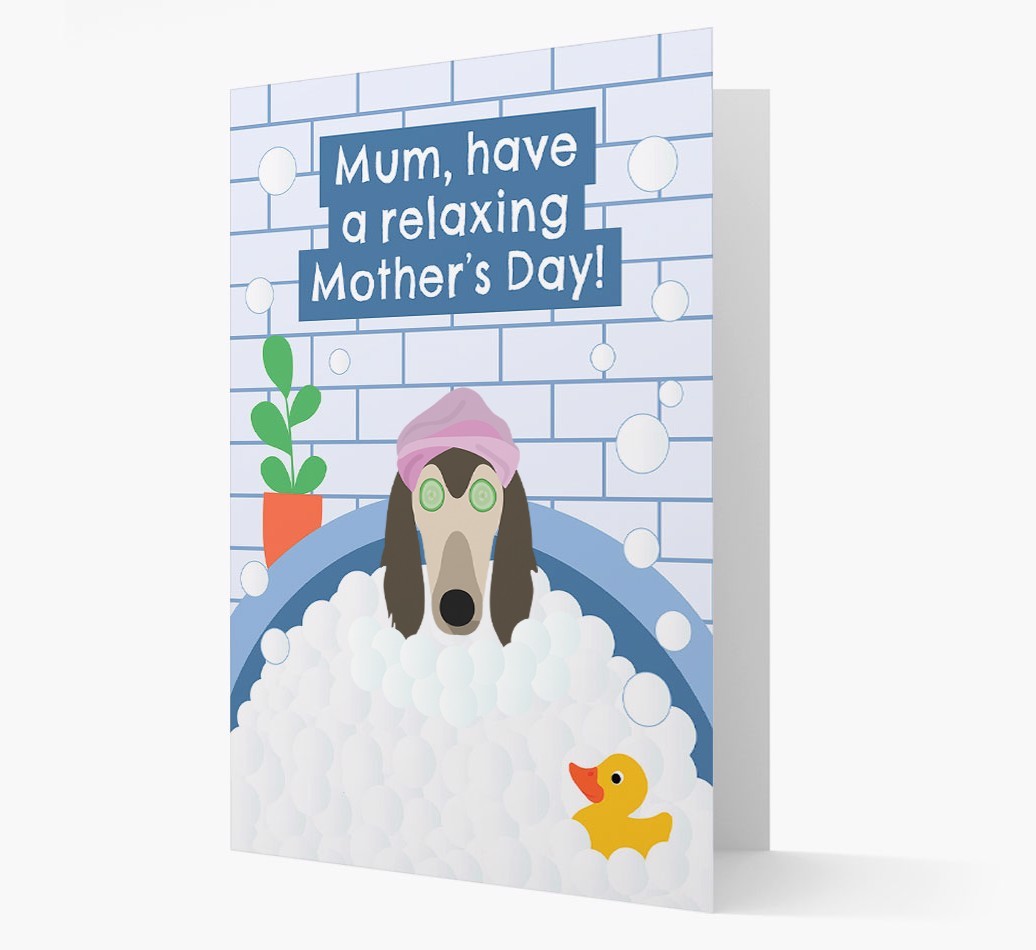 Have a Relaxing Day - Personalized {breedFullName} Card