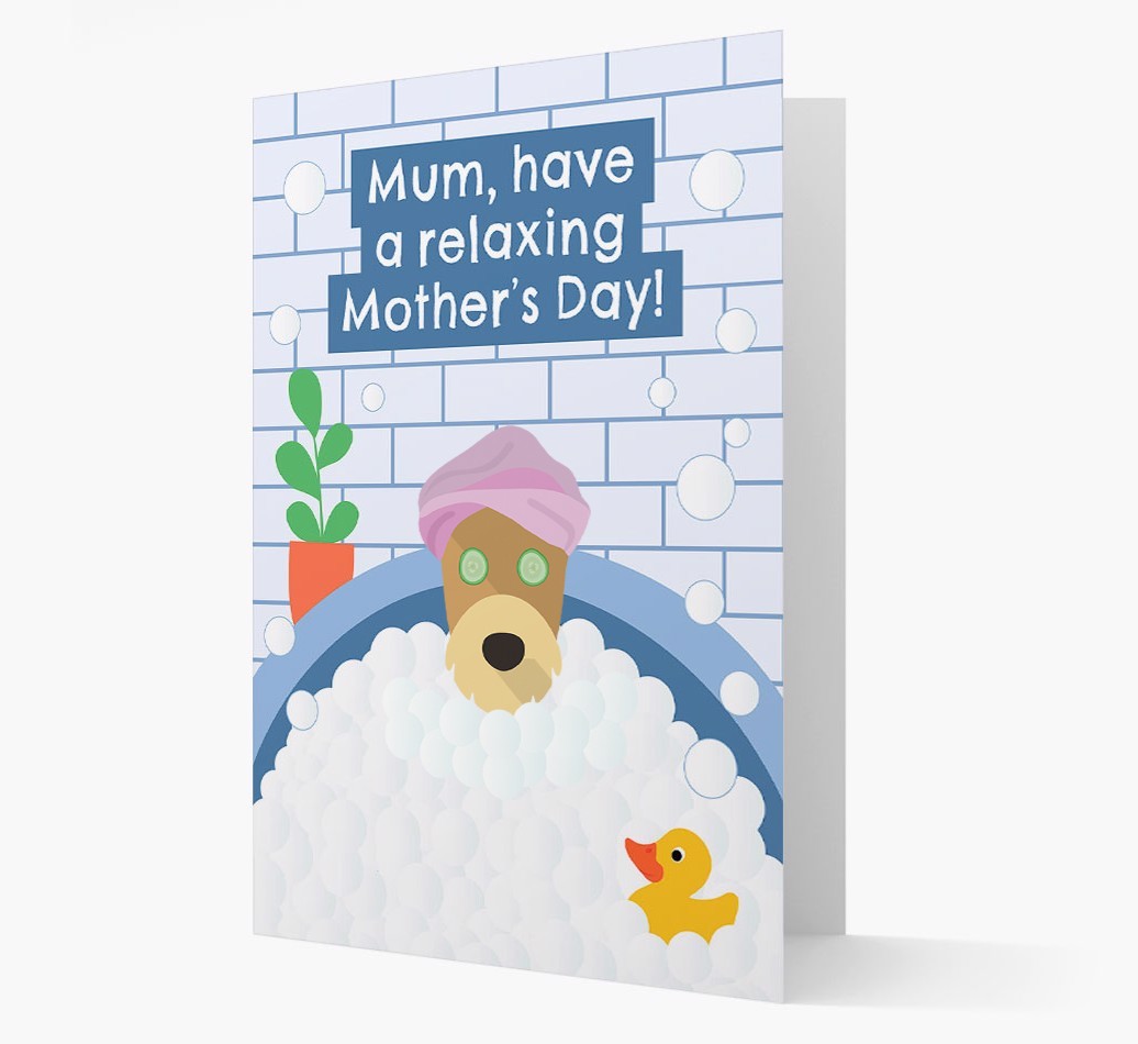 Have a Relaxing Day - Personalized {breedFullName} Card