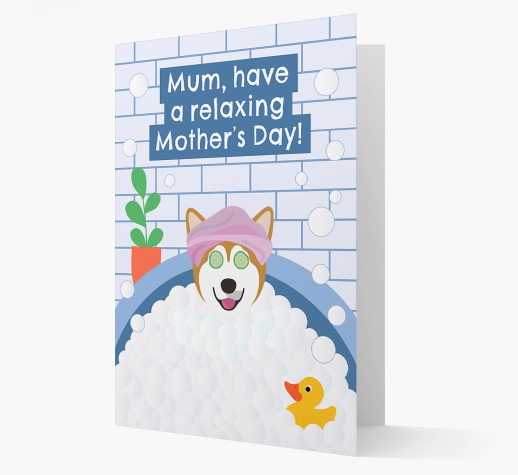 Have a Relaxing Day - Personalized {breedFullName} Card