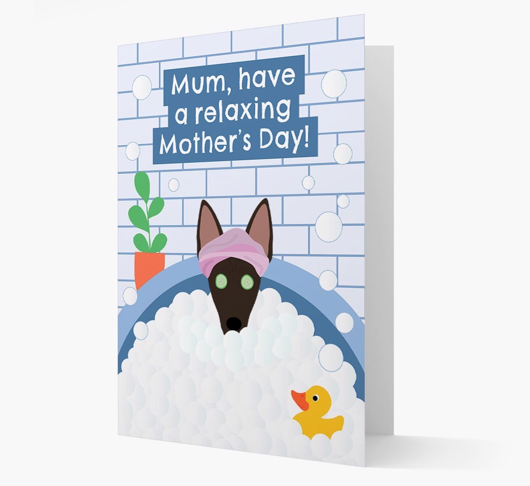 Have a Relaxing Day - Personalized {breedFullName} Card