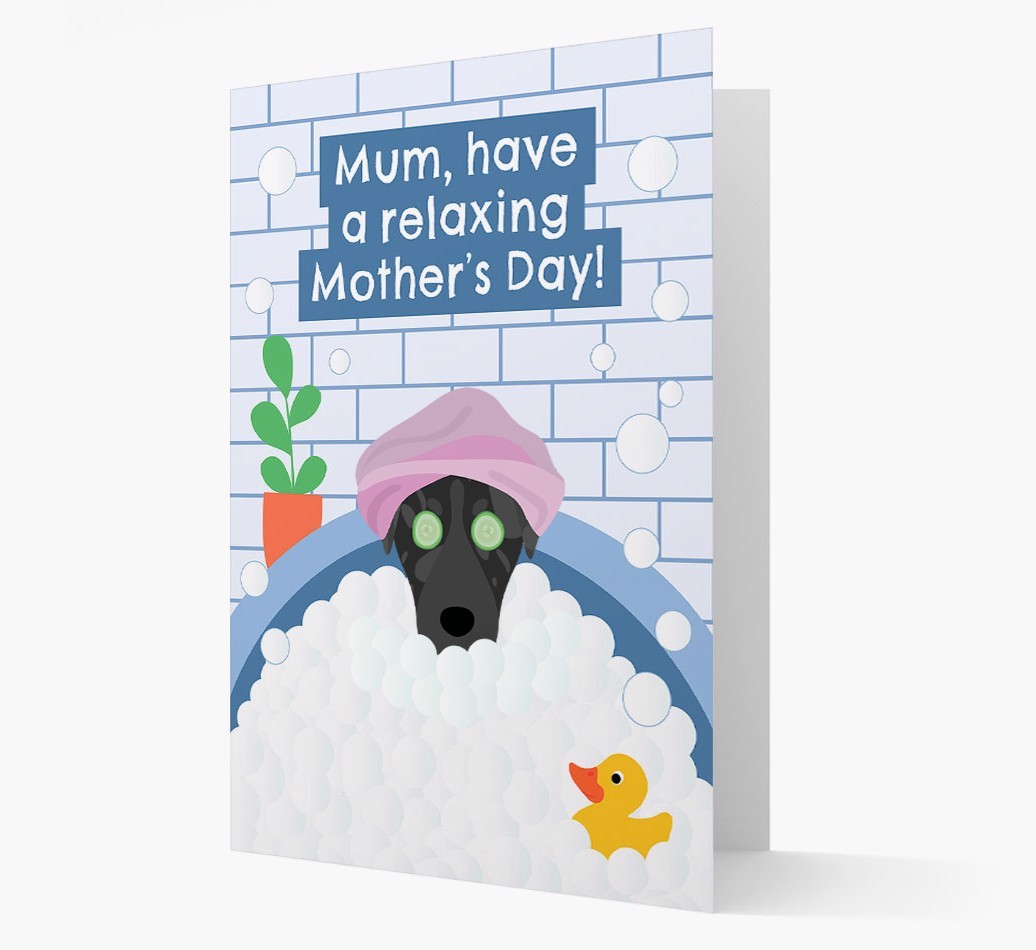 Have a Relaxing Day - Personalized {breedFullName} Card