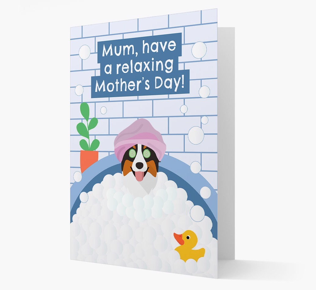 Have a Relaxing Day - Personalized {breedFullName} Card