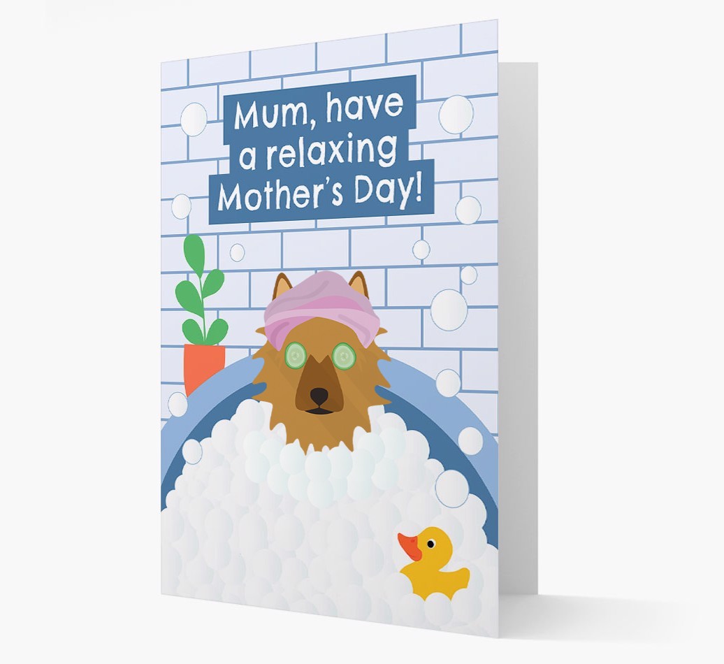 Have a Relaxing Day - Personalized {breedFullName} Card