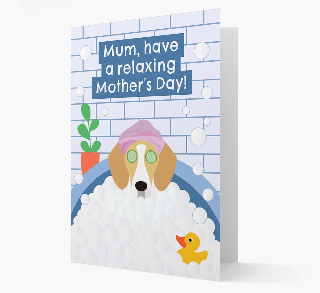 Have a Relaxing Day - Personalized {breedFullName} Card