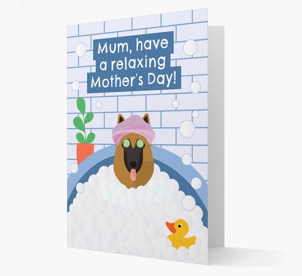 Have a Relaxing Day - Personalized {breedFullName} Card