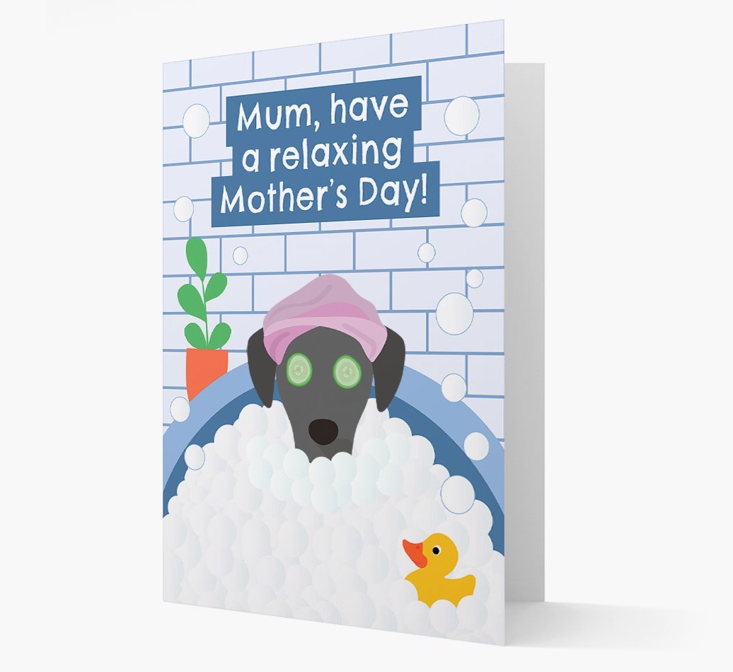 Have a Relaxing Day - Personalized {breedFullName} Card