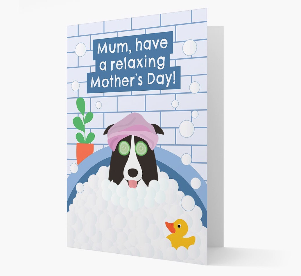 Have a Relaxing Day - Personalized {breedFullName} Card
