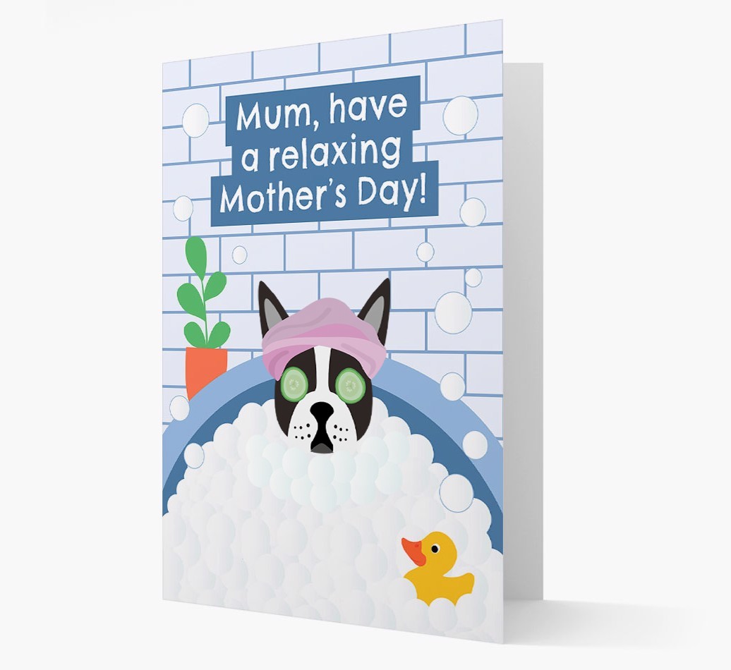 Have a Relaxing Day - Personalized {breedFullName} Card