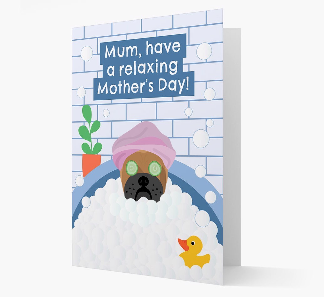 Have a Relaxing Day - Personalized {breedFullName} Card