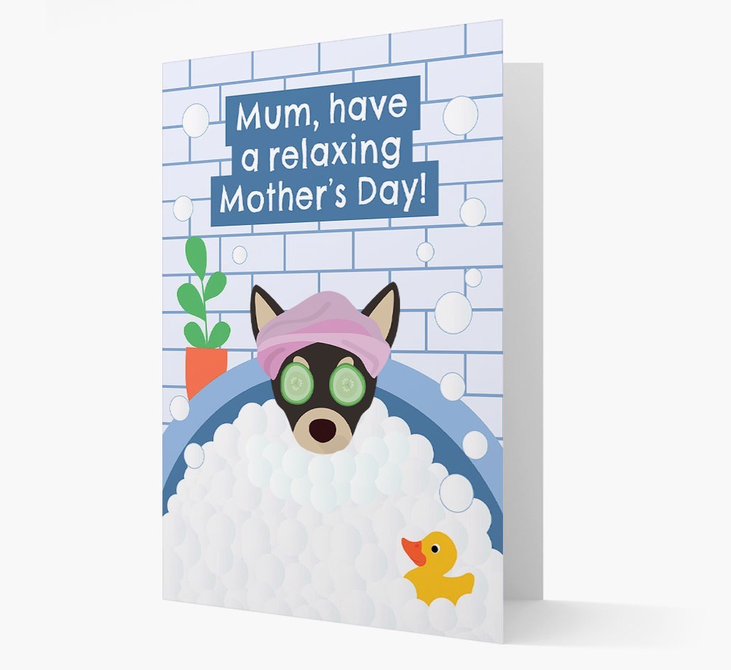 Have a Relaxing Day - Personalized {breedFullName} Card