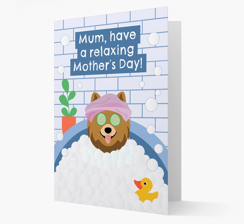 Have a Relaxing Day - Personalized {breedFullName} Card