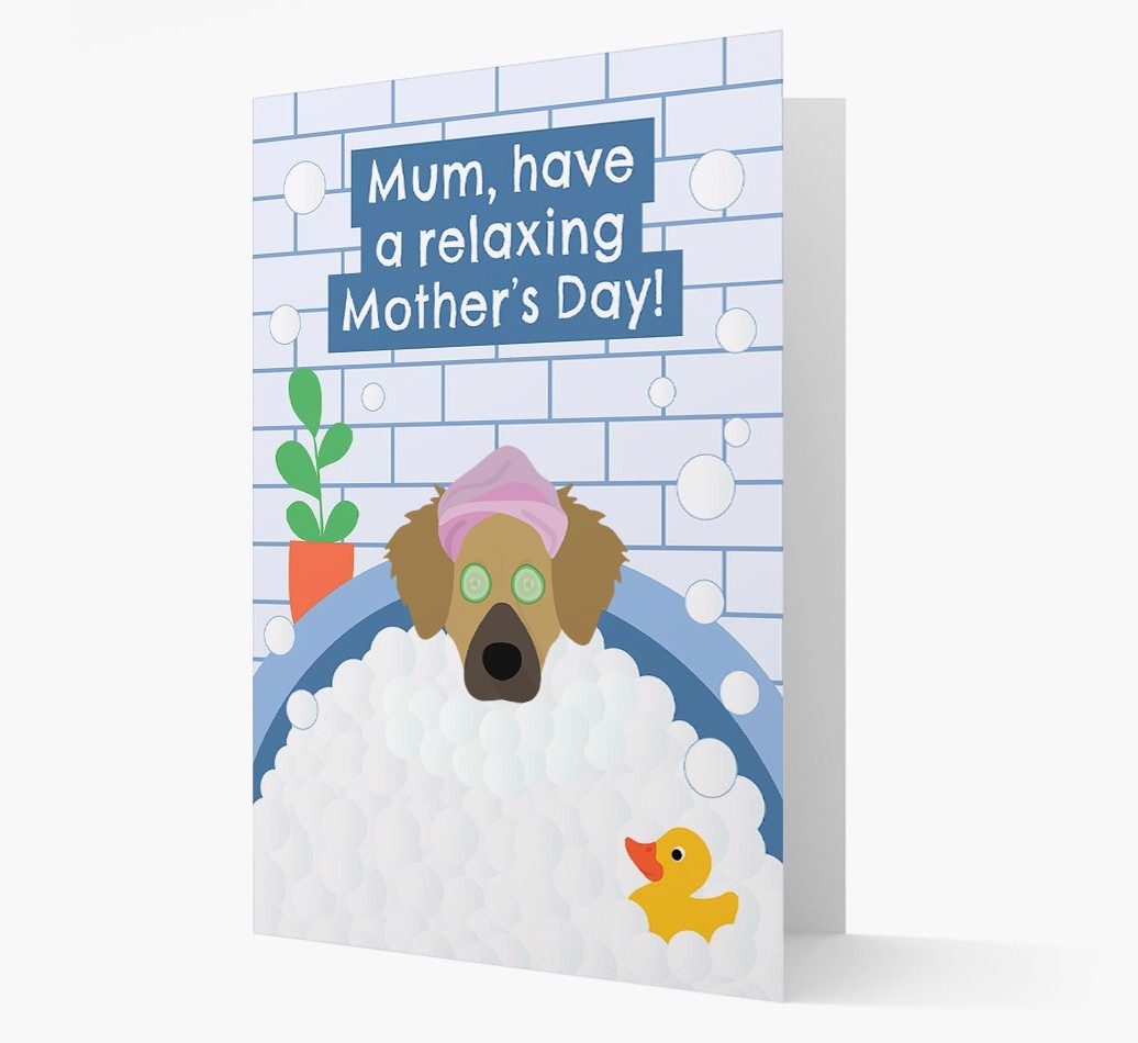 Have a Relaxing Day - Personalized {breedFullName} Card