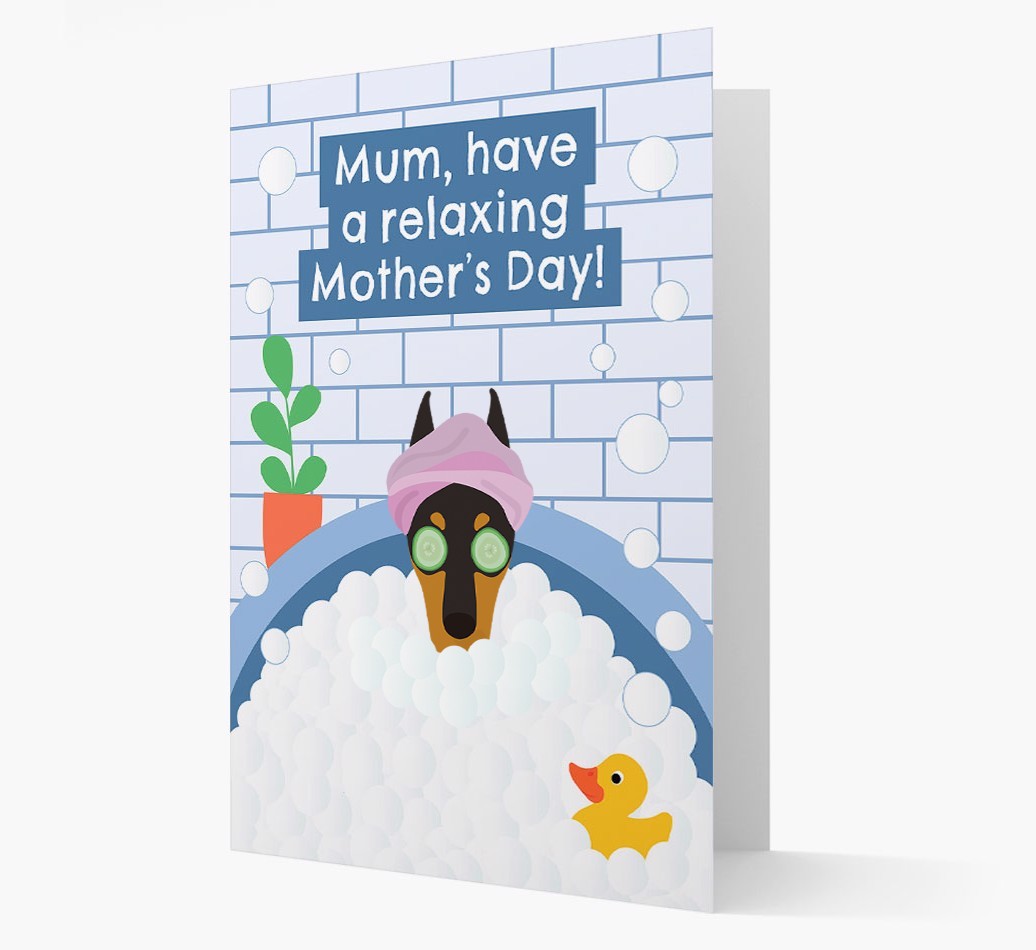 Have a Relaxing Day - Personalized {breedFullName} Card